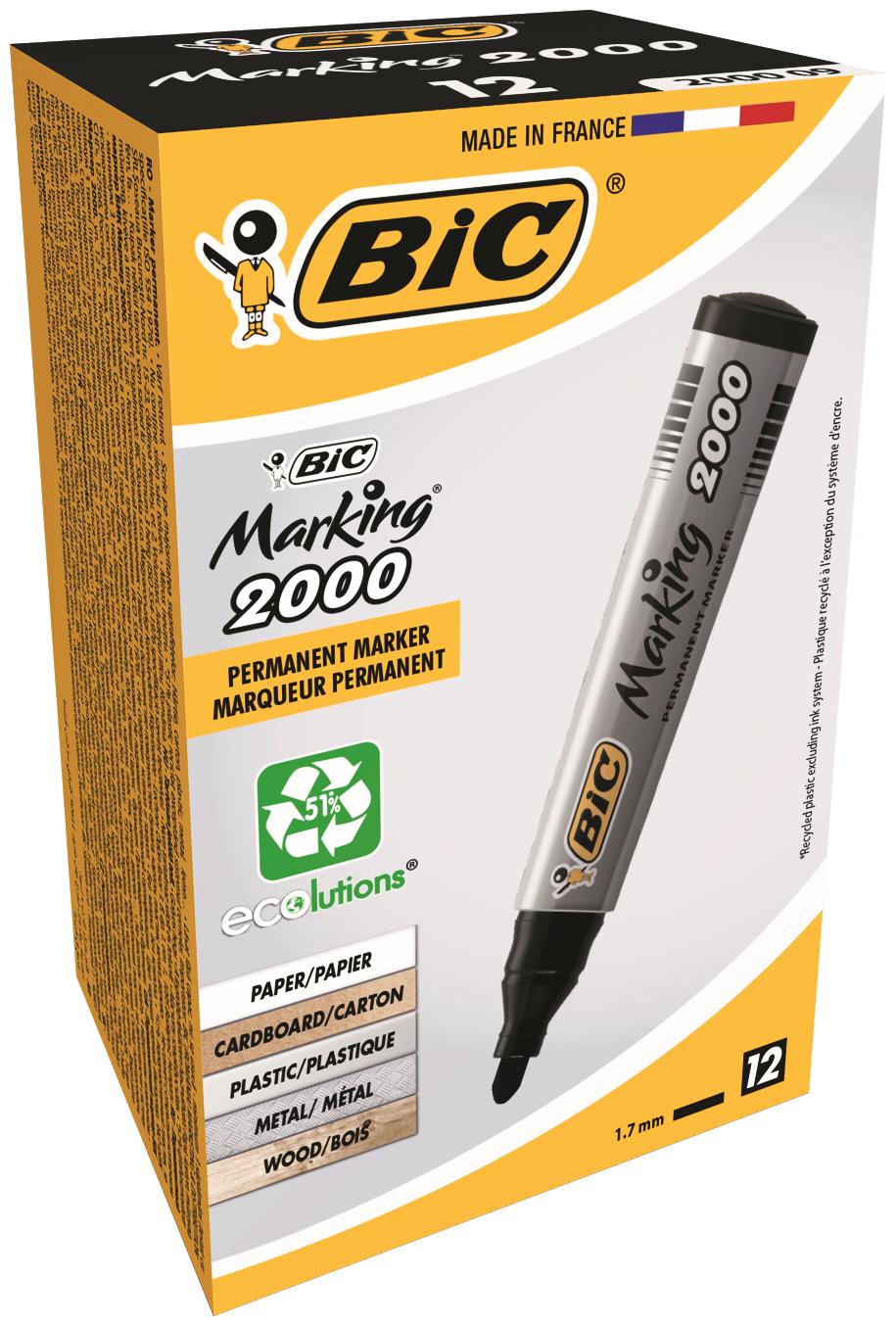 Bic Marking 2000 BK PK12