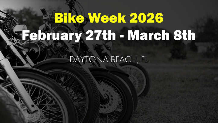 Daytona Bike Week 2026 Official Bike Week Website Save The Date 2026 