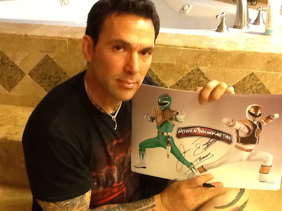 Jason David Frank Autographed Power Morphicon Prints