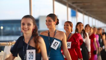 Candidatas Fallera Mayor de Valencia prueba de cóctel