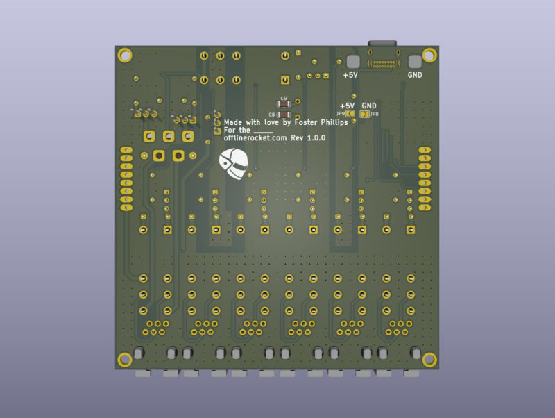 Flat Intercom System Sky Rocket - Colorful Image Collection - Retina Quality