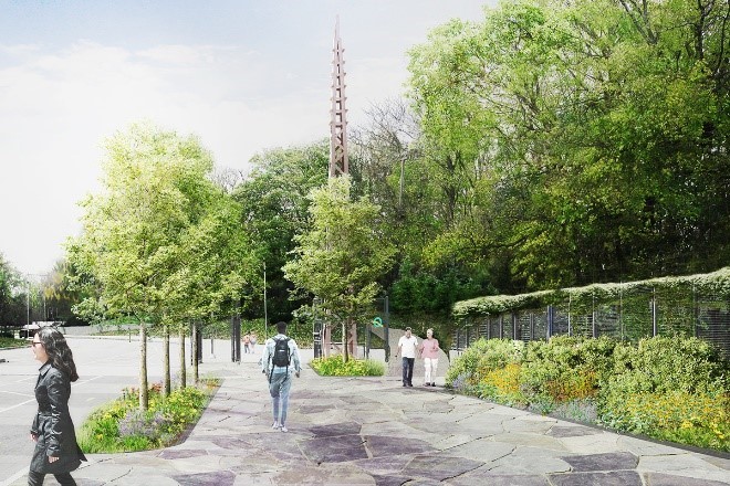 Queens Stunning Version Of The High Line Is Finally Breaking Ground In Pr675 22 Render 