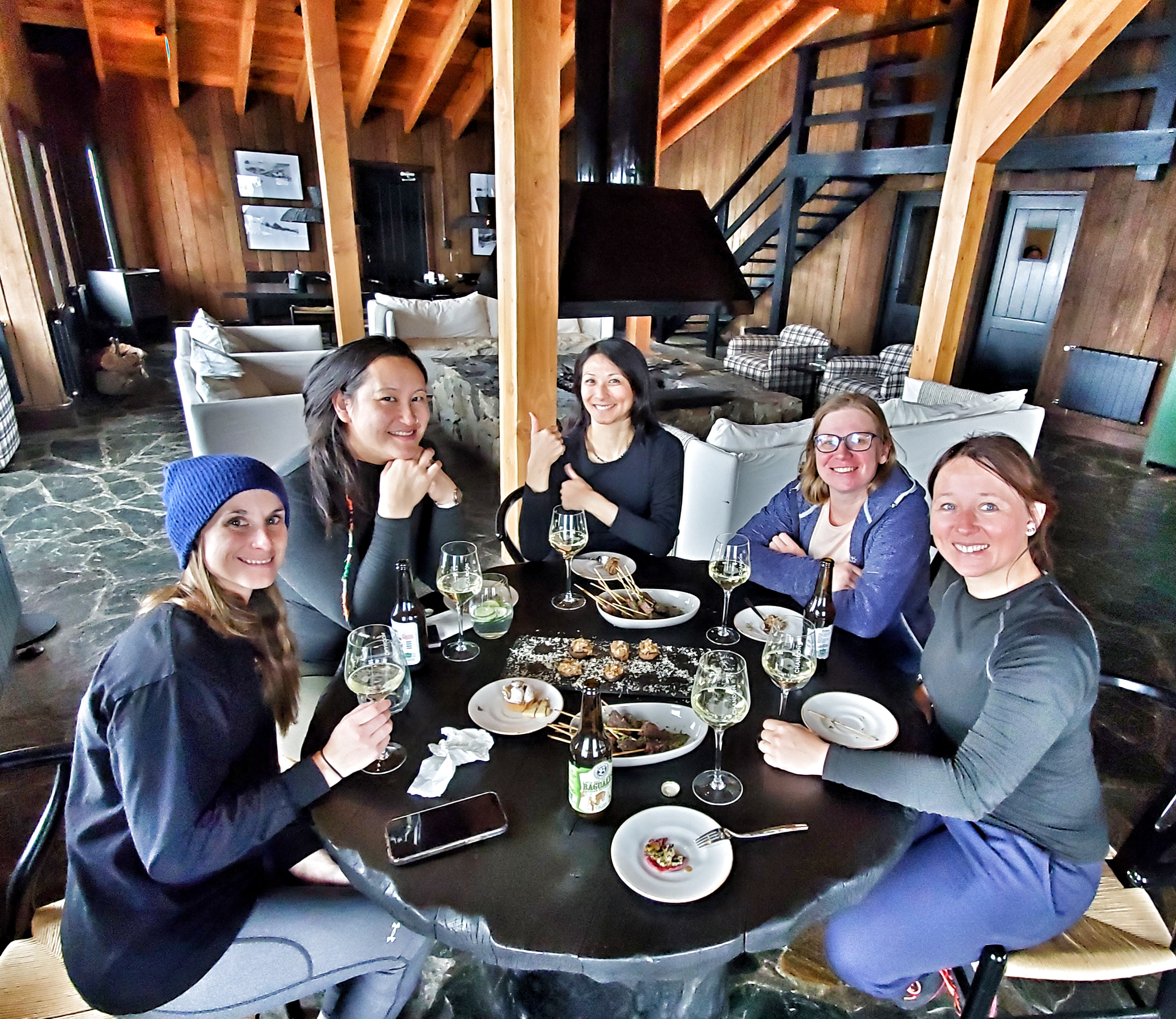 The five badass girls in Baguales