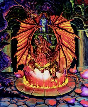 Birth of a Fire Dragon
