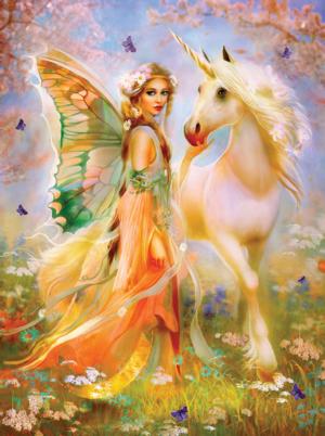 Fairy Princess and Unicorn puzzle