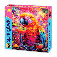 Springbok Paradise Parrot Jigsaw Puzzle - 1000 pc