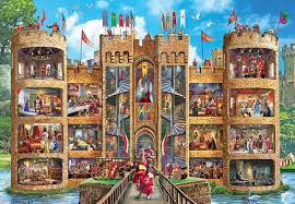 Inside Out - Medieval Castle 1000 Piece Jigsaw Puzzle