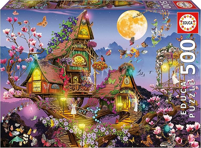 Fairy House - 500 piece puzzle from Educa