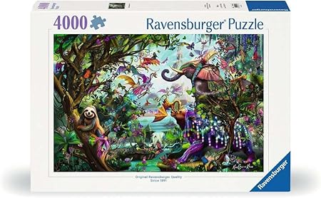 Tropical Dragons 4000 Pc Puzzle