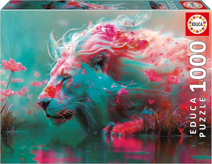 King of Flowers - 1000 piece puzzle by Educa