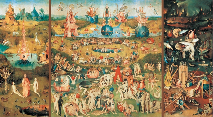 THE GARDEN OF EARTHLY DELIGHTS - 2000 piece puzzle