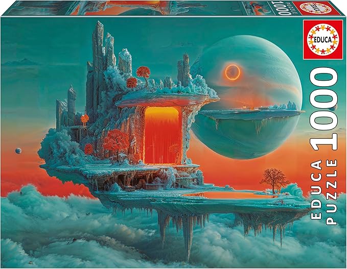 Planet of Fire and Ice - 1000 piece puzzle by Educa