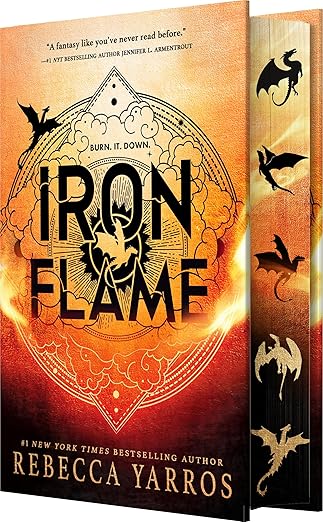 Iron Flame (Wing and Claw Collection) - by Rebecca Yarros (Hardcover)