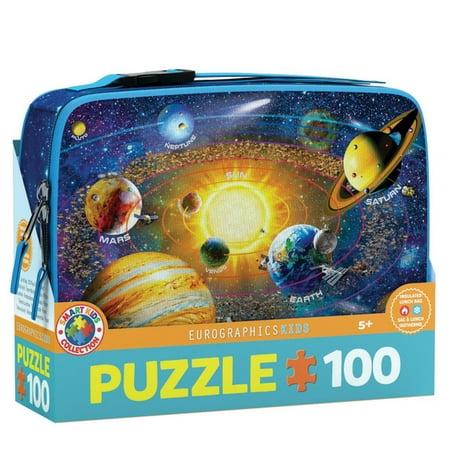 Lunch Bag & Solar System 100 piece puzzle