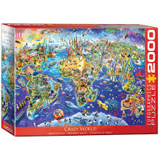 Crazy World - Eurographics 2000 piece puzzle