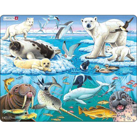 Larsen Puzzles Arctic Ice 75 Piece Children S Jigsaw Puzzle
