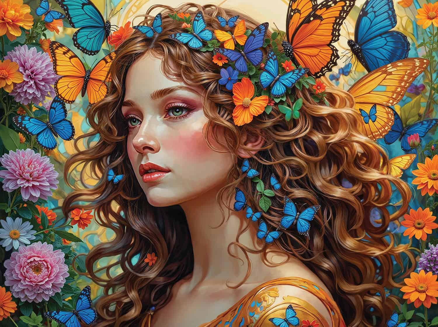 The Enchanted Garden Muse 1000