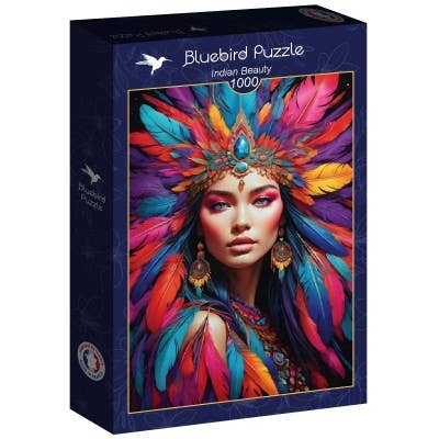 1000 Piece Puzzle - Indian Beauty