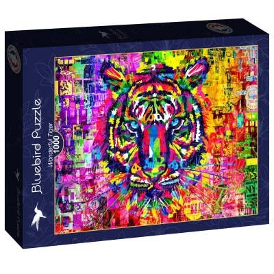 1000 Piece Puzzle - Wonderful Tiger