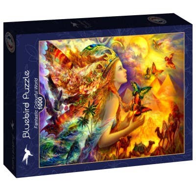 1000 Piece Puzzle - Fantastic Colourful World