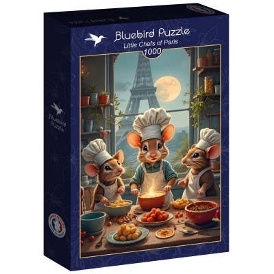 1000 Piece Puzzle - The Little Chefs of Paris