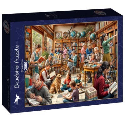 2000 Piece Puzzle - Bookstore