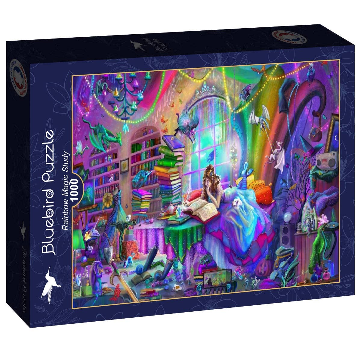 1000-piece Puzzle - Study of Rainbow Magic