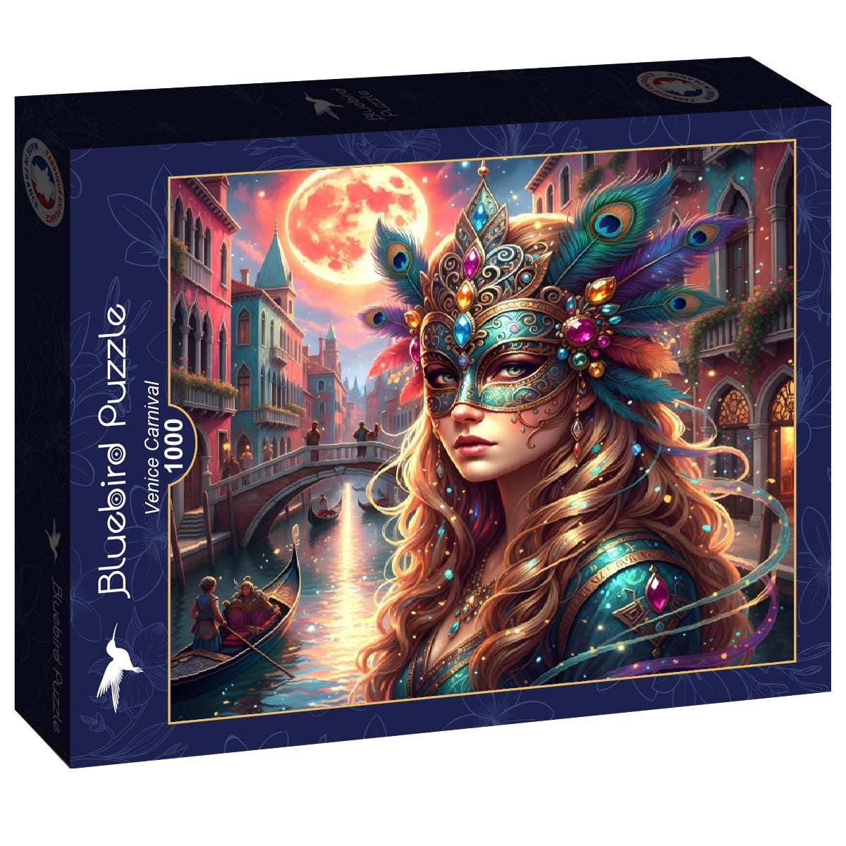 1000-Piece Square Puzzle - Carnival of Venice