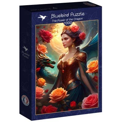 1000 Piece Puzzle - The Power of the Dragon