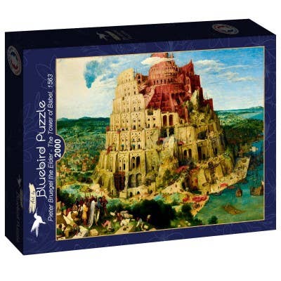 2000 Piece Puzzle Pieter Bruegel - Tower of Babel 1563