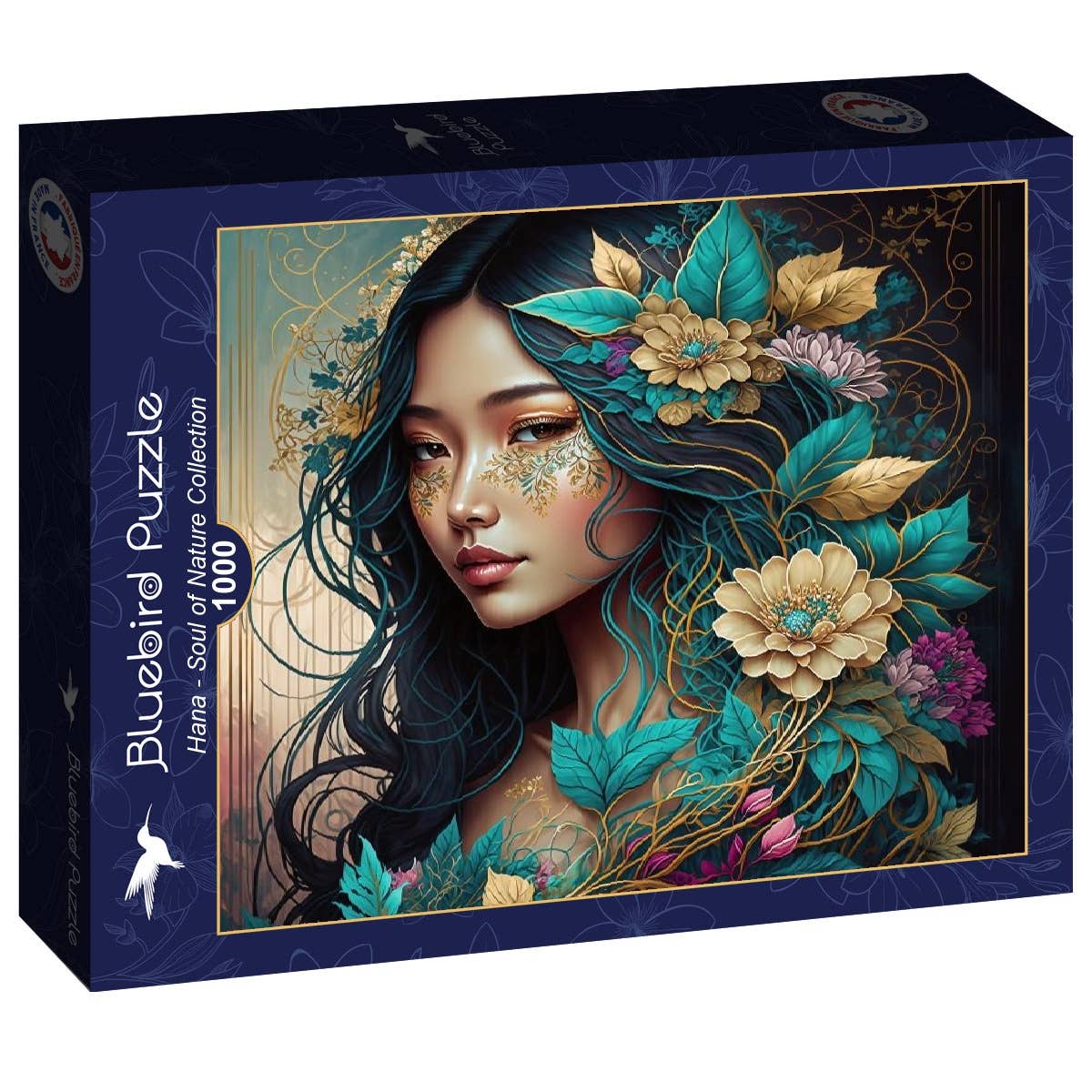 1000-Piece Square Puzzle - Hana - Soul of Nature Collection
