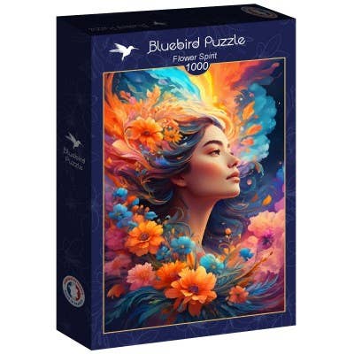 1000 Piece Puzzle - The Spirit of Flowers