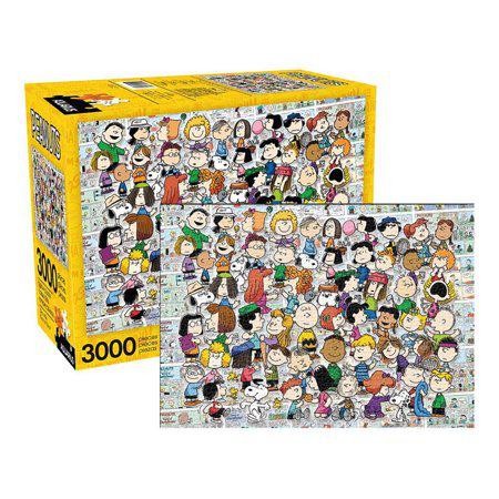 Aquarius Peanuts Cast Puzzle (3000 Piece Jigsaw Puzzle) - Officially Licensed Peanuts Merchandise & Collectibles - Glare Free - Precision Fit