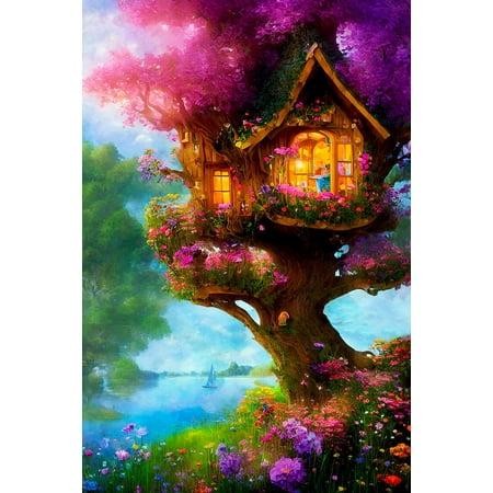 My Summer Treehouse by the Lake - 1000 pc