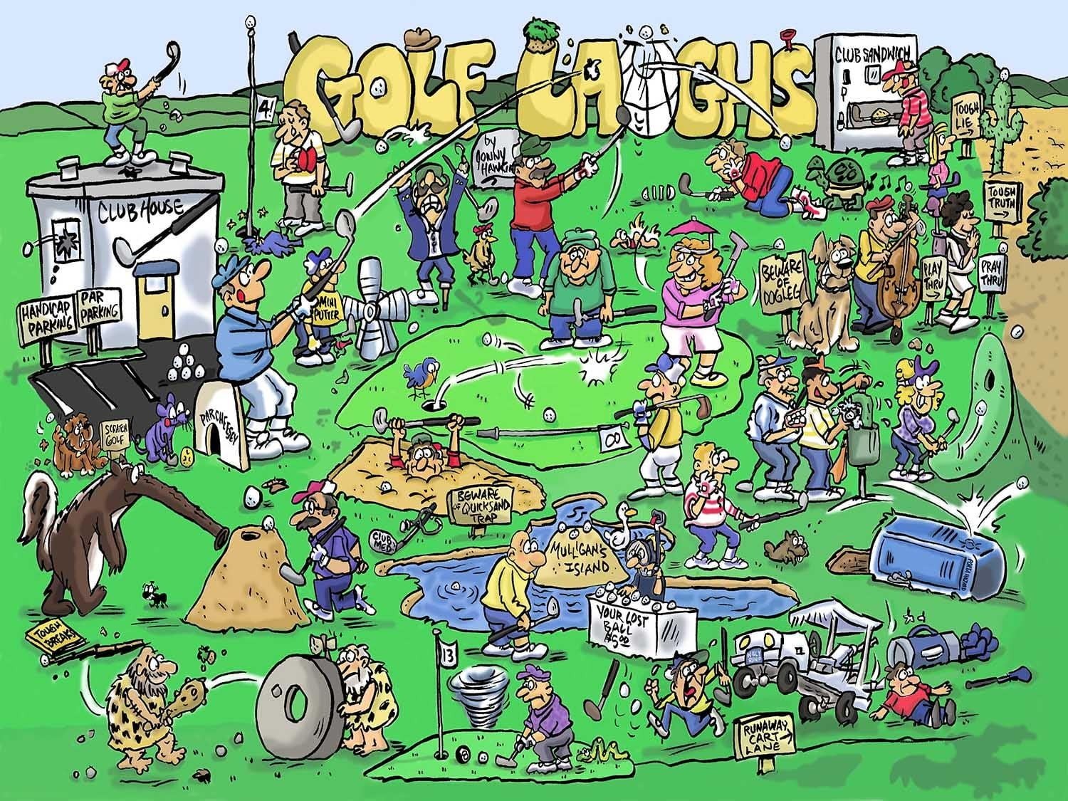 Golf Laughs - 1000 pieces