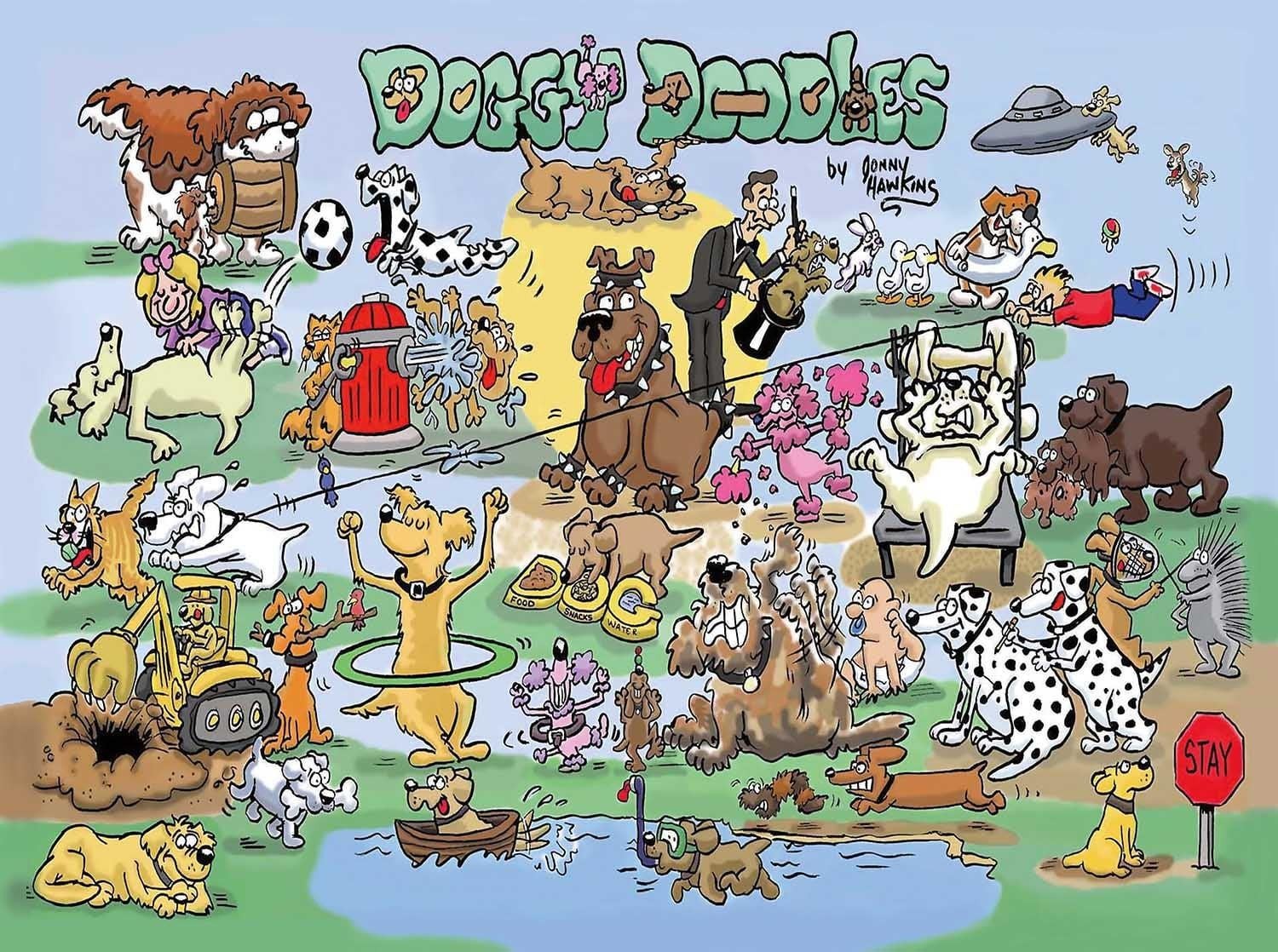 Doggy Doodles - 1000 pc