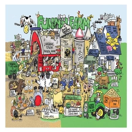 Funny Farm 1000 Pieces Puzzles