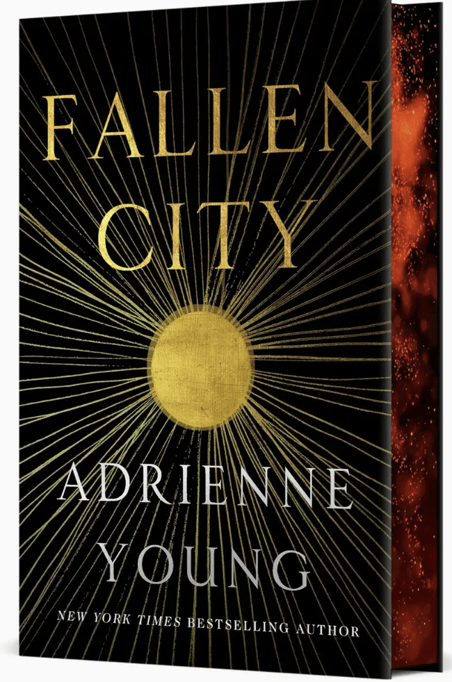 Fallen City - by Adrienne Young (DELUXE Hardcover)