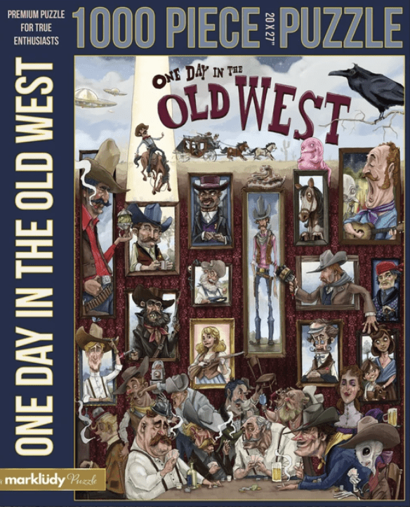 One Day in the Old West - 1000 PC Puzzle