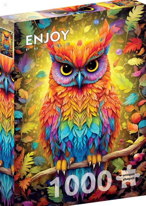 1000 Pieces Jigsaw Puzzle - Autumnal Owl