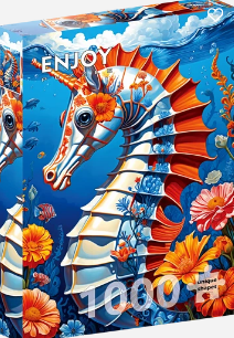 1000 Piece Jigsaw Puzzle Sea Horse