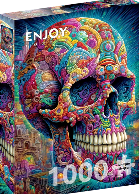 1000 Pieces Jigsaw Puzzle - Quirky Skull