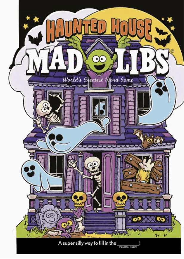 Haunted House Mad Libs - by Brian Elling & Mad Libs (Paperback)