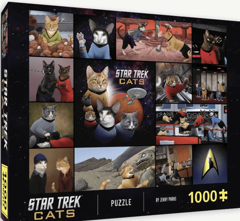 Star Trek Cats 1000-Piece Puzzle