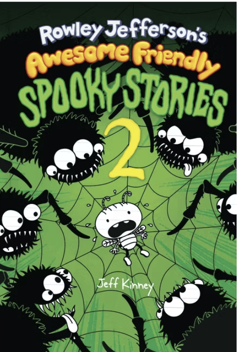 Rowley Jefferson's Awesome Friendly Spooky Stories 2 - (Awesome Friendly Kid) by Jeff Kinney (Hardcover)