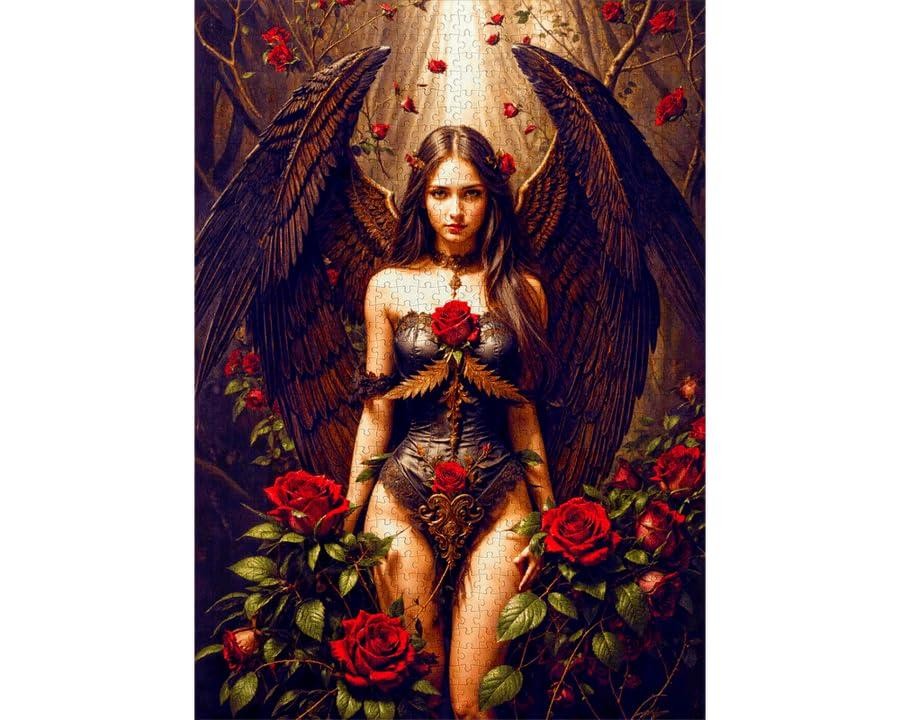 Enjoy Puzzle 1000 Pieces Jigsaw Puzzle - Dark Angel