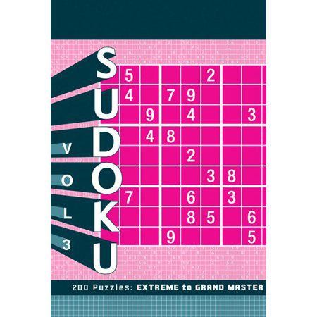 Sudoku 3: Extreme to Grand Master (Chronicle Books Sudoku, Sudoku Spiral Bound, Puzzle Master) by Chronicle Books