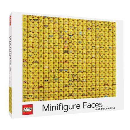 LEGO Minifigure Faces 1000-Piece Jigsaw Puzzle by LEGO
