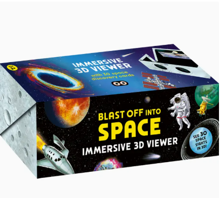 Blast Off Into Space Immersive 3D Viewer
