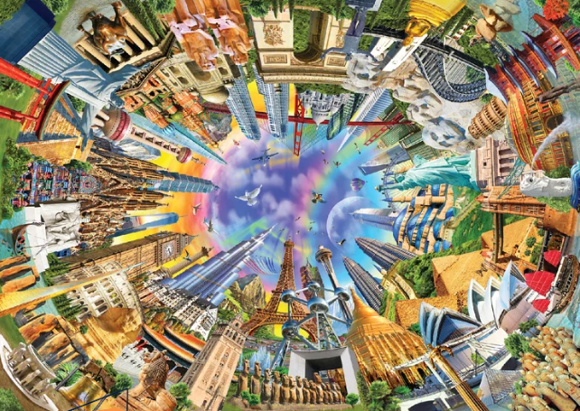360 World 3000 Piece Jigsaw Puzzle